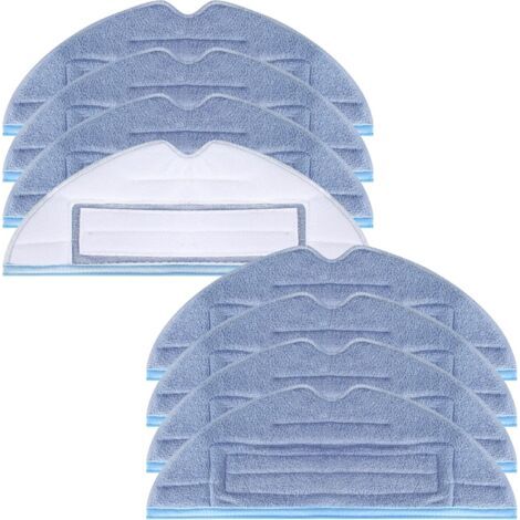 16 pièces Rechange pour serpillière pour Roborock S8/S7/S7 MaxV Ultra/S7 MaxV Plus/S7 MaxV/S7 Max Ultra/S7 Pro Ultra/T7, en Microfibre Douce, lavables et réutilisables (1/5)
