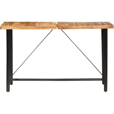 Maison Exclusive - Table de bar 180x70x107 cm bois d'acacia massif (1/5)