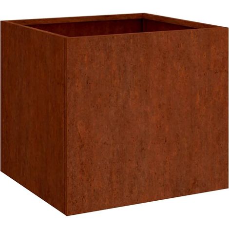 Pflanzkübel 49x47x46 cm Cortenstahl vidaXL