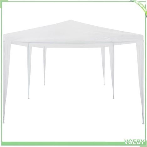Tente de réception - FAFEICY - 45079 - 3x6 m - Toit PE anti-UV étanche - Cadre inox (1/4)