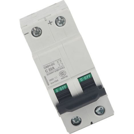Disjoncteur miniature électrique C65H-DC 2P 250V à air (32A) (1/5)