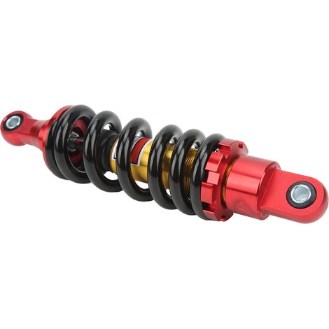 270-mm-Motorradstoßdämpfer, einstellbare Federung für 70-150 cm³ Pitbikes, Quads, ATVs, Buggys und Go-Karts – ölbeständiger Hinterradstoßdämpfer (1/5)