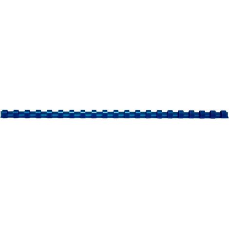 100 Anneaux De Reliure Plastique A4 Bleu 10mm Pour Classeur 21 Anneaux Bureau