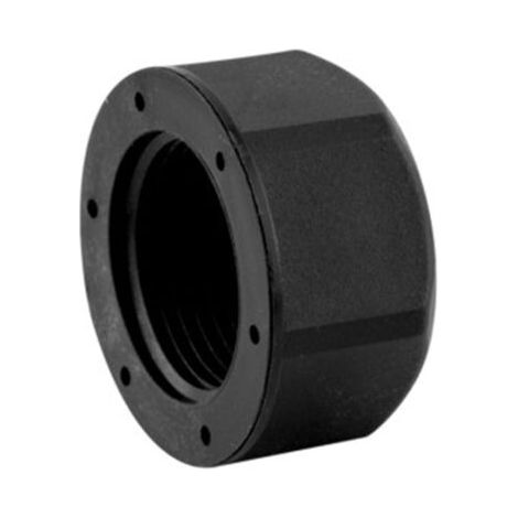 Bouchon Femelle - 1 Pièce - Fileté 1 1/2" - Pour Systèmes D'irrigation Goutte À Goutte Et Distribution D'eau - Polypropylène (1/5)