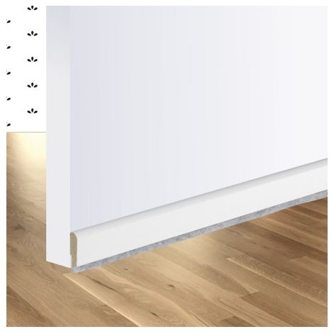 Burlete adhesivo madera blanco 91.5 cm, BURCASA. (1/4)