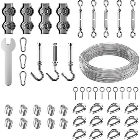 Kit suspension 1 pièce, envoi conforme photo, système de fixation pour plafond, lot unitaire, accessoire luminaire (1/5)
