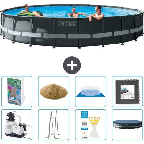 Ultra XTR Pool Rund - 610x122 cm - 9-teilig S528