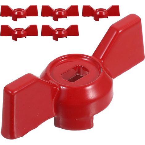 6 Pièces Poignée de Vanne en Alliage D'aluminium (1/5)