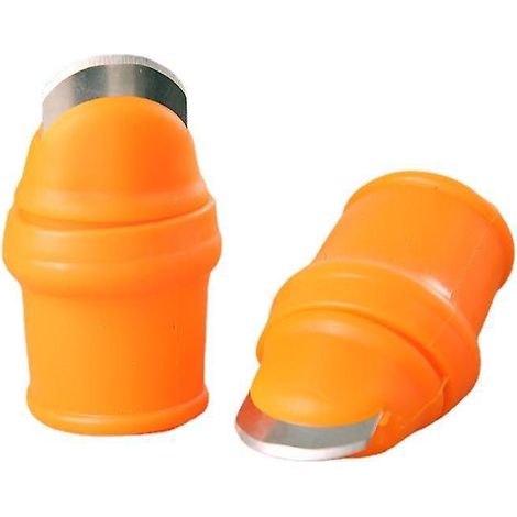 lot De 5 Coupeur De Pouce,5 Pcs Jardin Pouce Couteau,jardin Silicone Pouce Couteau,jardinage Jardin Cueillette Coupeur De Pouce,pas Facile Rouill (1/5)