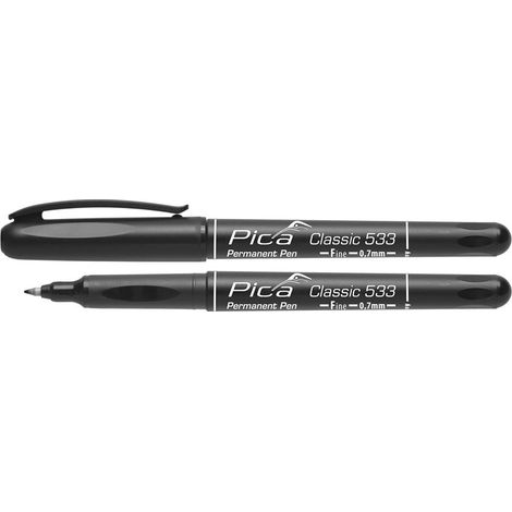 Marcador permanente classic fina negro (1/5)