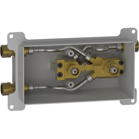 Dotazione bagno Keuco, 5616100000071, da incasso DN 20, per 1 utente - 56161000071 (1/2)