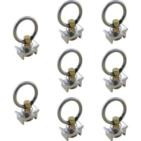 anneaux d'arrimage ronds pour rails de fixation à goujons pour espaces clos (1/5)