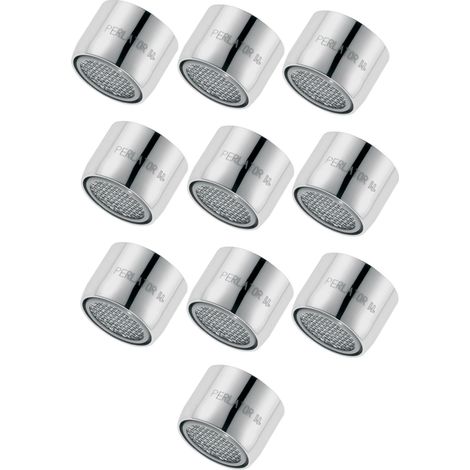 Schläfer 2100510 Aeratore Rompigetto Universale M22 Femmina, Filtro Rubinetto in Acciaio, Filetto Interno M22X1, Compatibile con Neoperl, Risparmio d' Acqua, Confezione da 10 Pezzi (1/5)