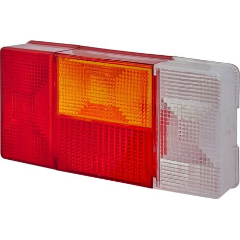 Lichtscheibe Rücklicht links HELLA für DAF SCANIA VOLVO CASE IH HOLDER O&K (1/5)