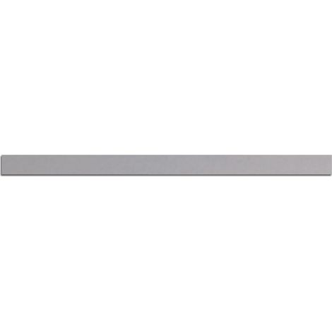 Rail coulissant alu finition argent pour porte coulissante 8mm - longueur 2000 mm - AURYS NORMANDIE (1/3)