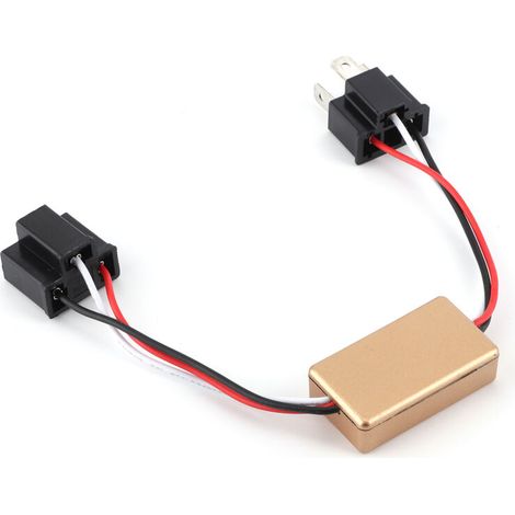 Modulo flash stroboscopico LF-300B H4 con modalità flash a raffica per fari e fendinebbia a LED. (1/5)