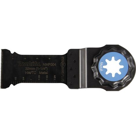 Lame plongeante Makita B-66357 Starlock Plus 32 x 50 mm 23 TPI MAP004 Métal