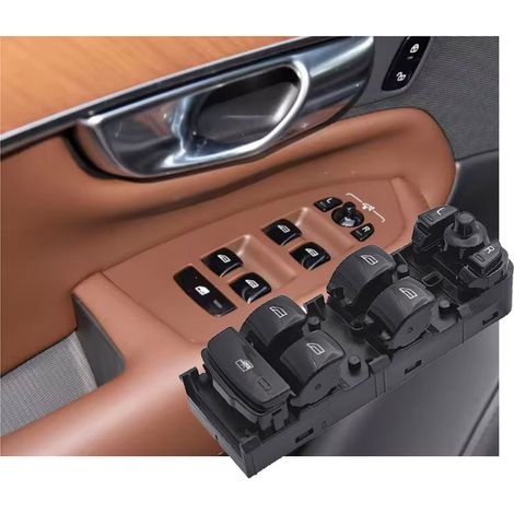 Part number 31433926 is suitable for the main switch of the electric window regulator in Volvo XC90 vehicles from model years 2016 to 2022.--BIEMMEDUE (1/4)