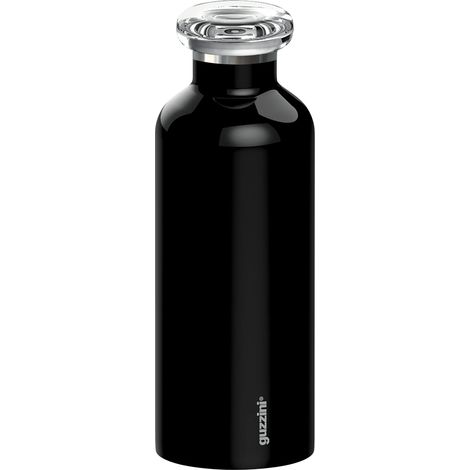 Guzzini - On The Go, ENERGY, Bottiglia Termica da Viaggio - Nero, Ø 7.3 x h21.2 cm  500 cc - 11670010 (1/5)