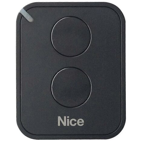 Télécommande NICE FLO2RE pour l'automatisation des portails et portes de garage, émetteur ON2E/A à deux boutons (pour NICE RB400 et (1/4)