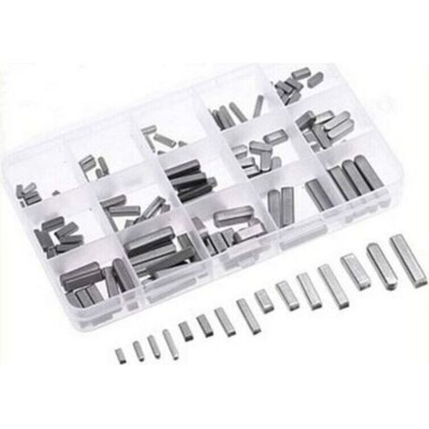 Coffret de 60 clavettes paralleles en 13 dimensions