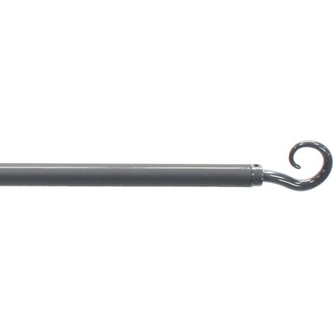 Tringle Déco Extensible "Spiralia" 60-80cm Gris
