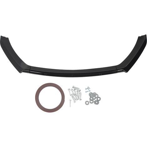 Spoiler de pare-chocs avant en 3 parties, noir brillant, pour Seat Leon MK3.5 Standard 2017-2019