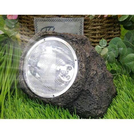 lampada solare led decorativa eurogarden 15x11,5x11 cm