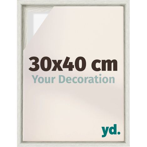 Your Decoration - Cadre flottant - Peinture À La Chaux - Cadre en caisse américaine pour toile sur chassis - MDF - Lyon (1/5)