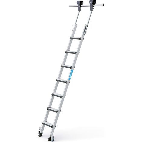 ZARGES Comfortstep Trec LH - LM-Stufen-Regalleiter 7 Stufen (1/5)