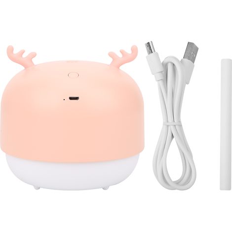 Brumeur d'air distinctif 500ml, humidificateur de bureau à grande capacité, veilleuse pour maison, alimenté par USB. (1/5)