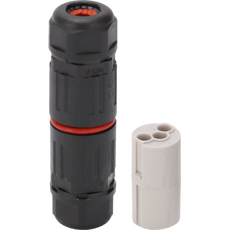 Connecteur de câble IP68 étanche PA66 ignifuge adaptateur fil-à-fil accessoire lampe CDFM3 (1/5)