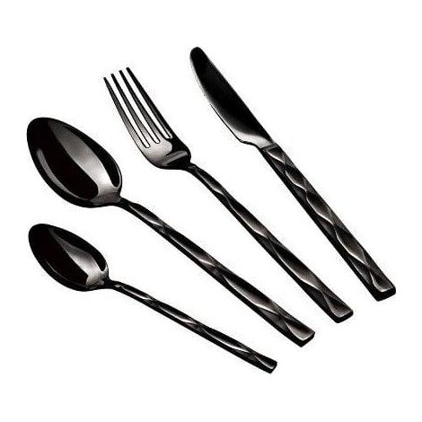 Berlinger Haus Black Royal Juego de Cubiertos Negro 24 piezas (1/3)