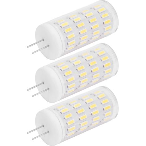 Lot de 3 Ampoules LED G4 5W T3 JC Double Broche AC/DC 12-24V Variateur Lumière Naturelle pour Paysage Extérieur (1/5)