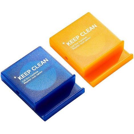 Set mit 2 drehbaren Outdoor-Datenkabelboxen, kleinem USB-Kabelhalter, Datenkabeltasche – 7,2 x 5,7 x 1,3 cm (1/3)