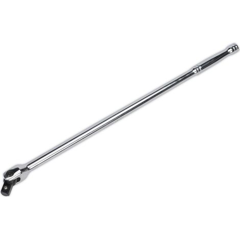 Sealey 1/2""Sq Drive Breaker Bar 450mm Hardened Tempered Chrome Vanadium AK7301
