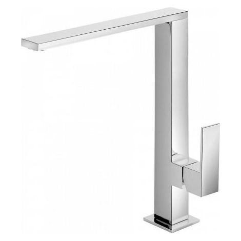 Mitigeur évier bec 34x10 mm Chrome CUADRO - TRES 106486 (1/3)