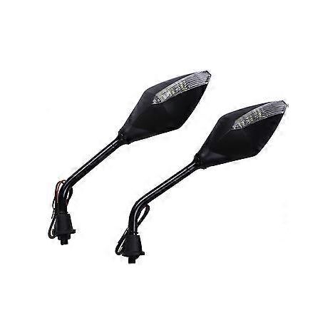 Paar universelle LED-Blinker für Motorräder, 5 Farben erhältlich, Motorrad-Rückspiegel, Roller-Blinker, Motorradspiegel