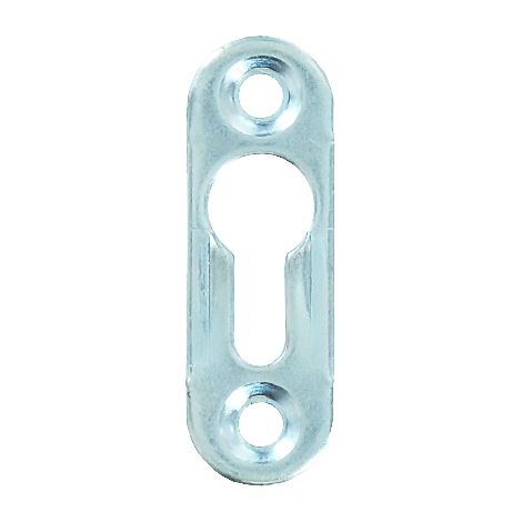 Vynex Knopfleiste aus verzinktem Stahl, 43 mm, 2 Stück