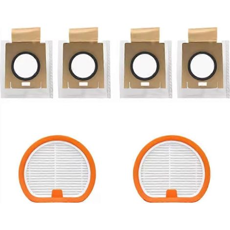 Pour Uwant V500 aspirateur sans fil sac poussière filtre rechange High-Efficiency filtres HEPA Disposable sacs poussière (1/5)