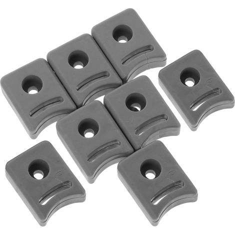PACKOVE 8 Accessoires pour porte coulissante Butée Guide de bas de por (1/5)
