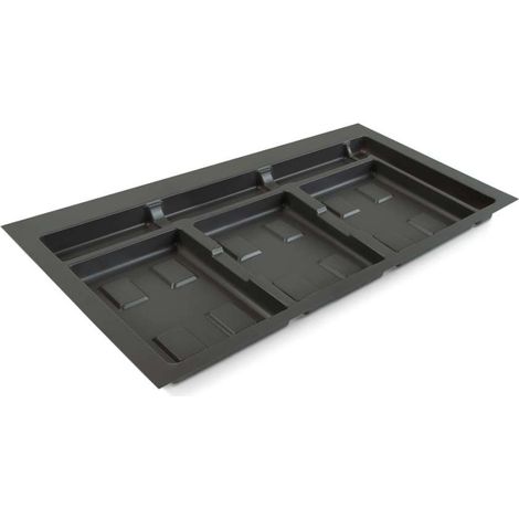 Emuca Base Recycle grigio antracite per cassetti cucina