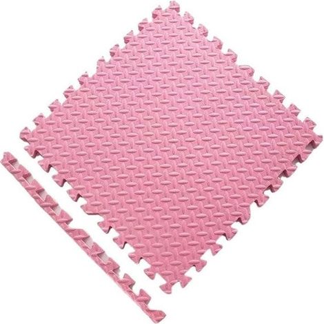 12 Dalles de Sol Créatives - Mousse EVA Interlock - Pour Décoration & Protection - 1cm Épaisseur