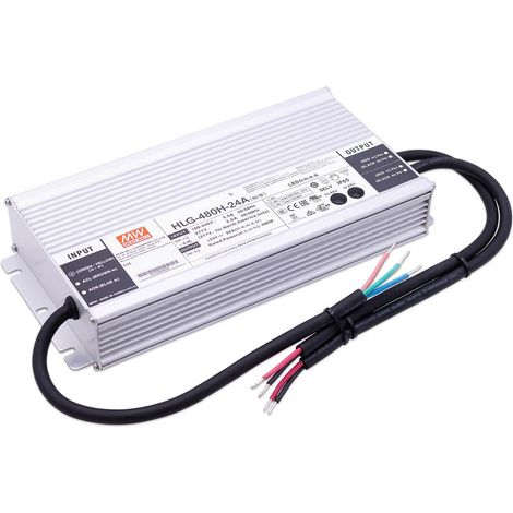 Mean Well HLG-480H-24A LED Netzteil 480W 24V 20A IP65 Schaltnetzteil CV (1/4)
