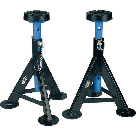 Draper Expert 3-Tonne Heavy-Duty Axle Stands Model 24173 for Automotive and Garage Use