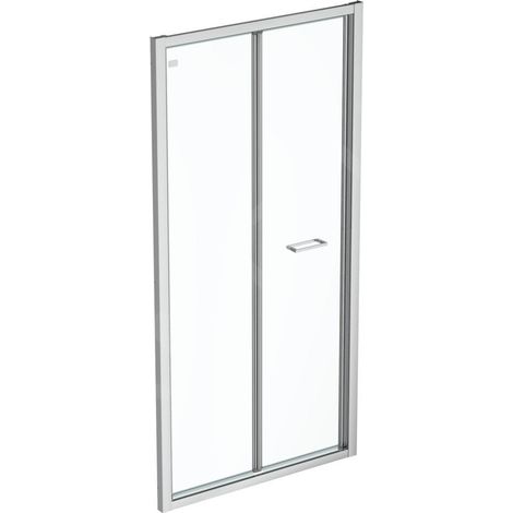 Ideal Standard Connect 2 - Porte de douche pliante 1.000 mm, silver bright/verre clair K9289EO (1/3)