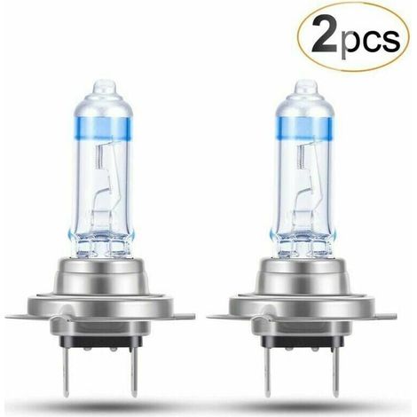 Ampoules Xénon H7 12V 100W Super Brillantes, Phares Voiture Moto, Feux de Croisement, Nouvelle Version. (1/4)