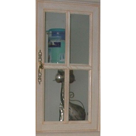[jamais Utilise] Porte De Cuisine Florale Saumon H700xl400 Vitrée Gd Menuiseries Gd Menuiseries