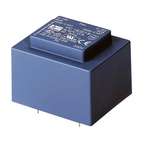 Block VC 5,0/2/6 Transformador 5 VA 2 x 6 V AC