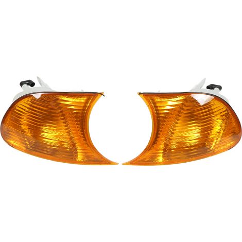 Blinker, Auto-Front-Eckleuchten Links Rechts Klarglas Ersatzblinker für 3er E46 Coupé 1998-2001 (Bernstein 63126904299 63126904300). (1/5)